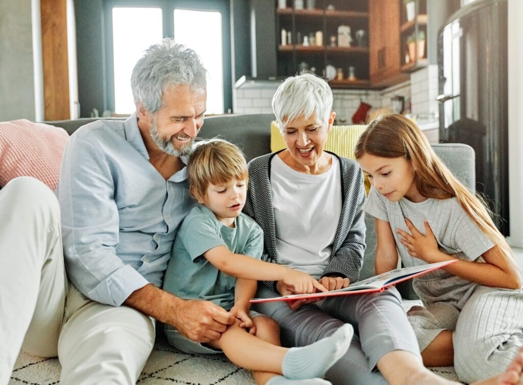 Multigenerational Family Reading How Large Print Books Bring Families Together